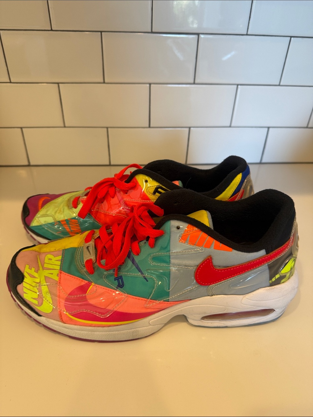 Atmos x Nike Air Max 2 Light QS Logo shoes